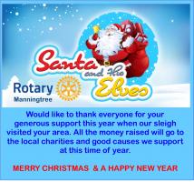 Thank you from Santa and his Rotary Elves